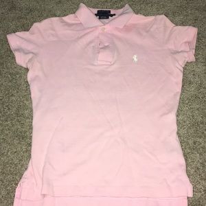 Light Pink Ralph Lauren Polo Shirt